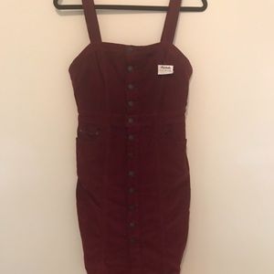 Free People Burgundy Dress